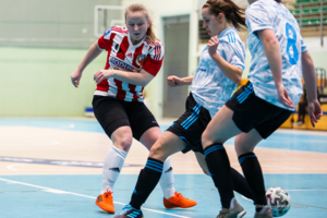 Mecz pierwszej ligi futsalu kobiet: Tarnovia - Respekt Myślenice